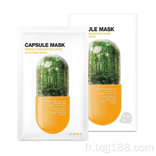 Masque Capsule Réparatrice Hydratante Naturelle Coréenne